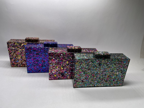Lucite clutches