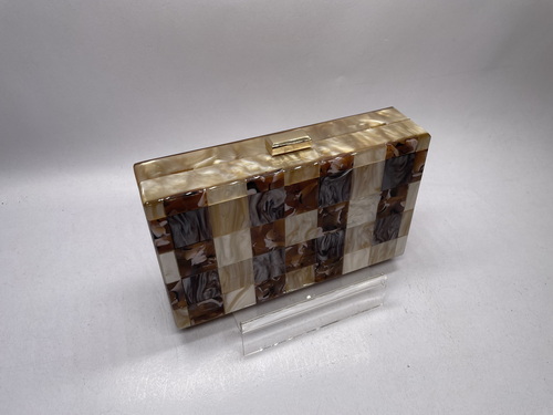 Lucite clutches