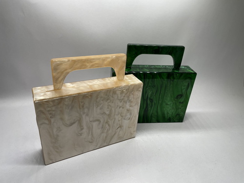 Lucite clutches