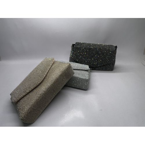 metal mesh clutches 