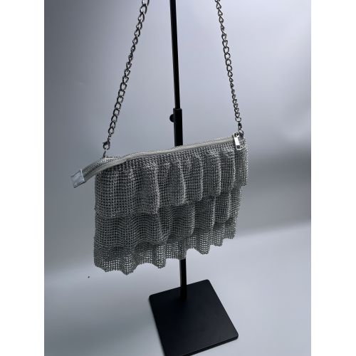 metal mesh clutches 