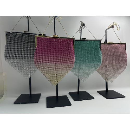 metal mesh clutches 